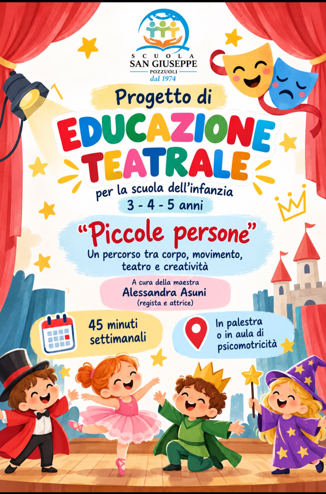 Educazione teatrale Piccole persone"