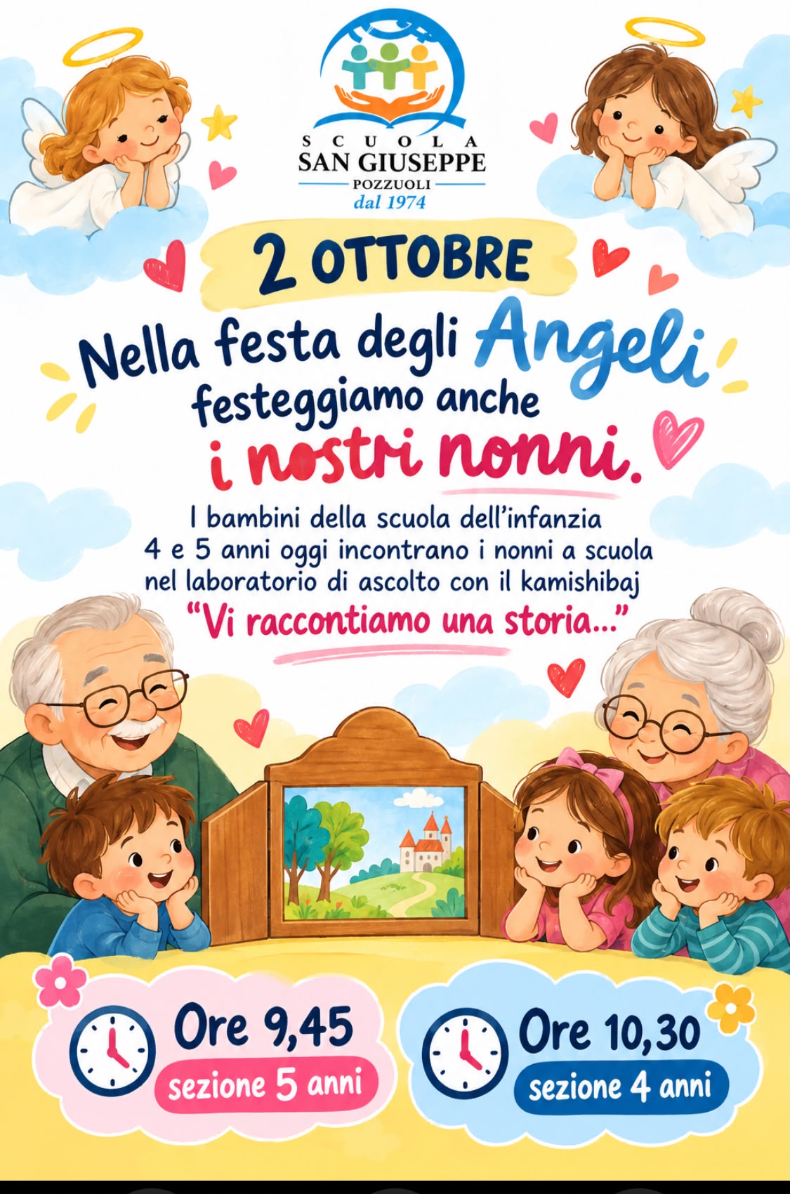 Festa degli angeli e dei nonni!