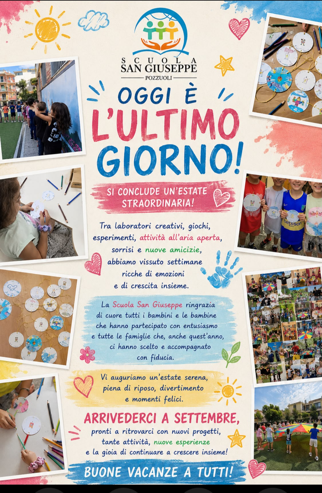 Campo estivo 2026: un'estate straordinaria